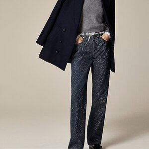 Women's Navy Speckled Pants